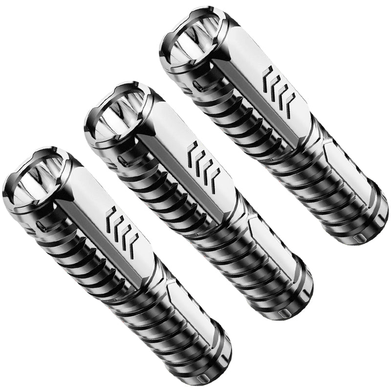 "Taktisk LED-ficklampa med 3 lägen, robust aluminium, superljus, idealisk för friluftsliv och nödsituationer."