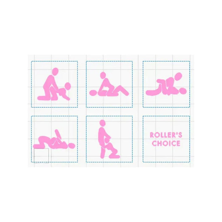 Tärningsspel för vuxna, trämaterial, kreativa och roliga tärningar för dejtkvällar i svart påse, multifärgad design.