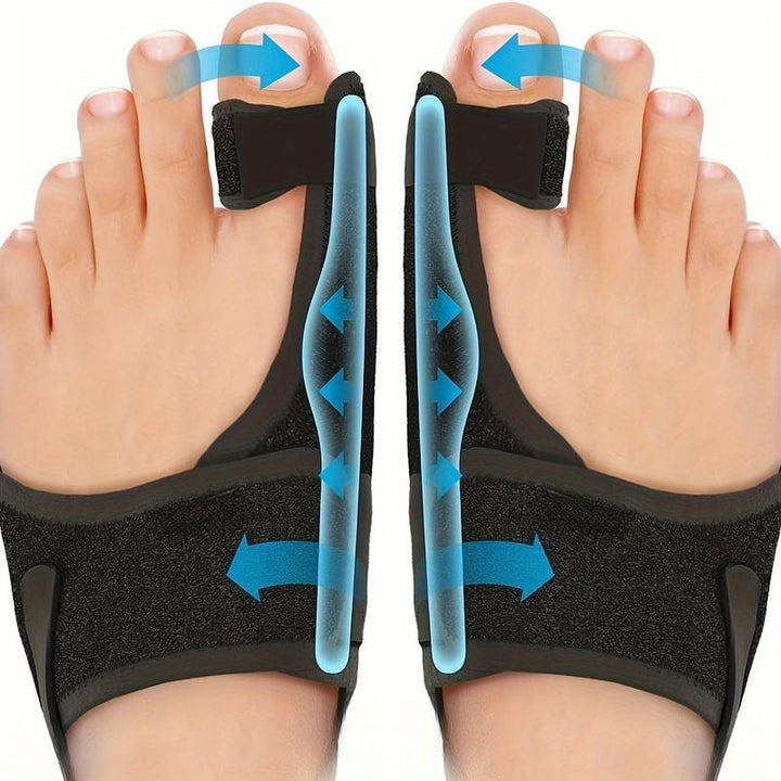 "Tåskydd Hallux Valgus, komfortabel passform dag/natt, ergonomisk design, smärtlindring, tåriktning tillbehör"