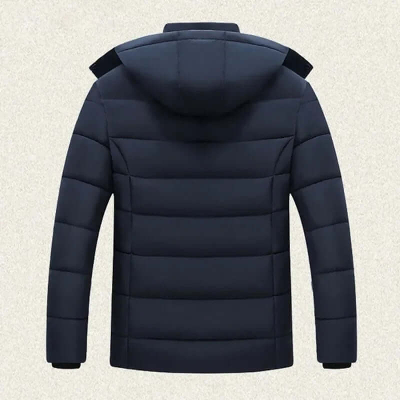 Thermal Hooded - jacka för män – Stil och Komfort i Kallt Väder - Glowseva