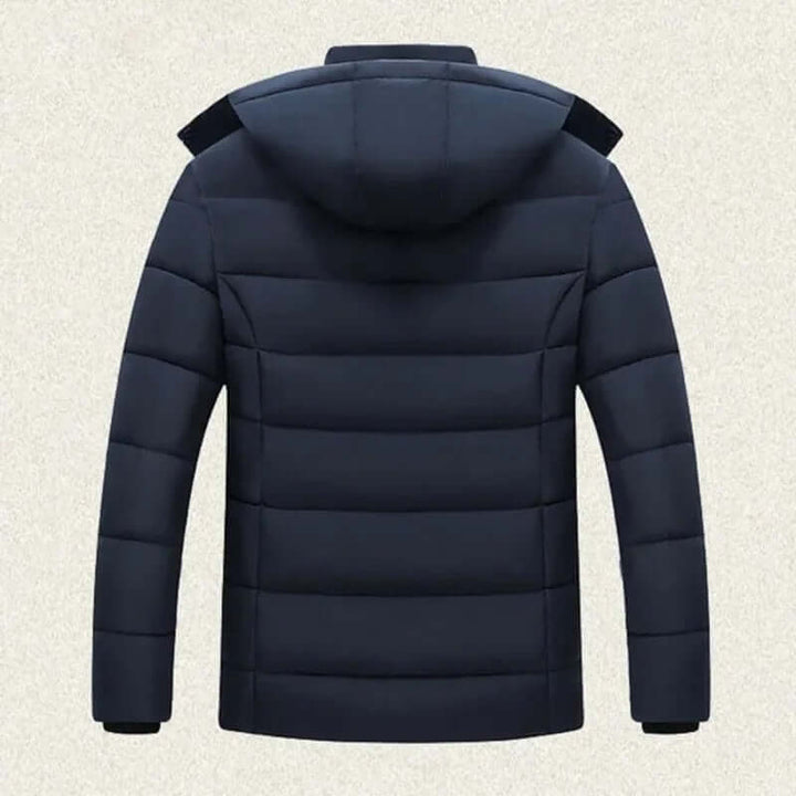 Thermal Hooded - jacka för män – Stil och Komfort i Kallt Väder - Glowseva