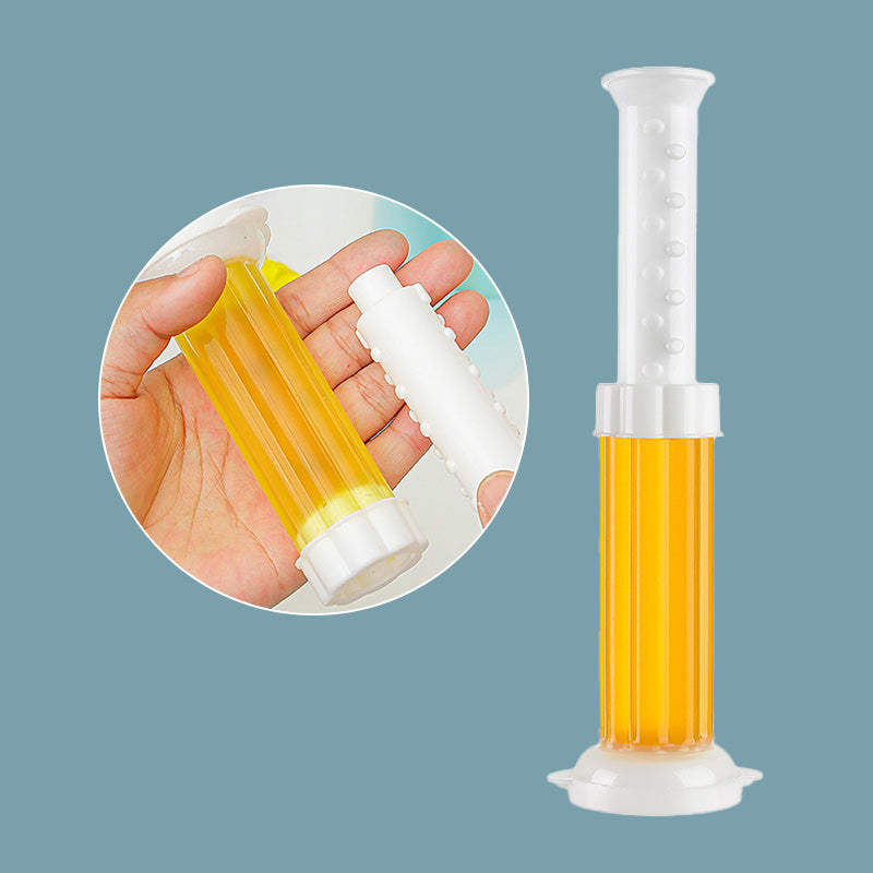 "Toalettrengöringsgel i flera färger för fräschhet och hygien, 80g långvarig effekt i badrum, enkel applicering."