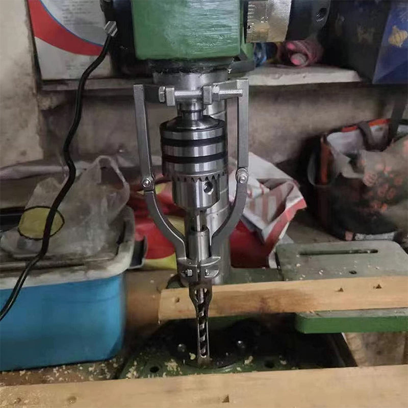 "Träbearbetning borrbitar adapter med fyrkantig hålkapacitet, koppar, precisionsverktyg för DIY-projekt"