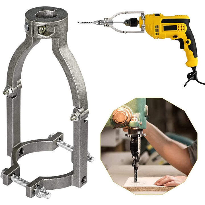 "Träbearbetning borrbitar adapter med fyrkantig hålkapacitet, koppar, precisionsverktyg för DIY-projekt"