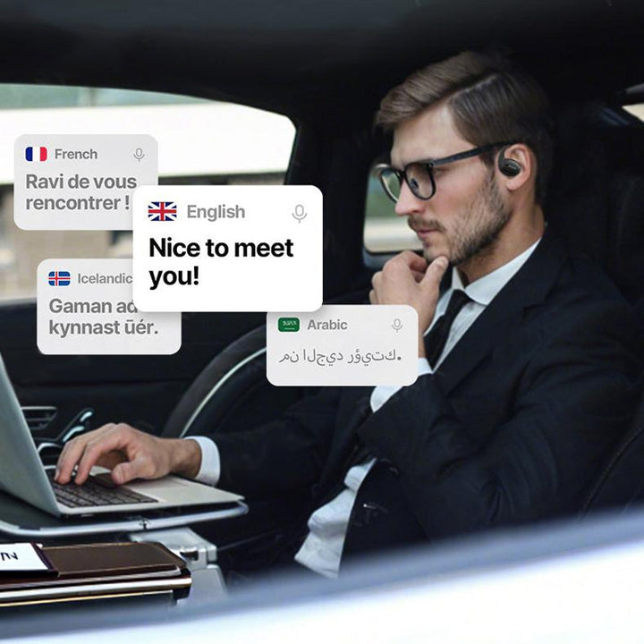 "Trådlösa benledning Bluetooth hörlurar, ergonomisk design, hudfärgad, idealisk för bekväm och medveten ljudupplevelse."