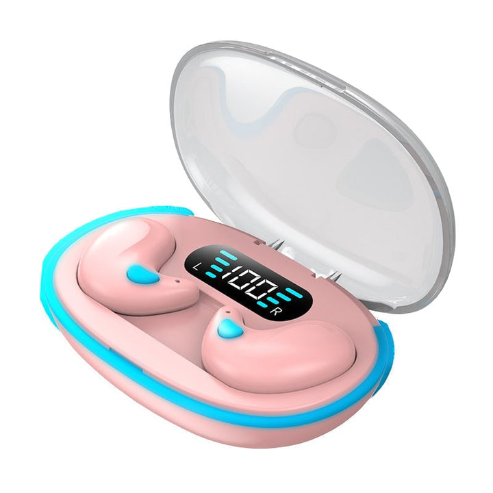 "Trådlösa Bluetooth-öronsnäckor med benledning, ergonomisk design, flera färger, för både män och kvinnor"