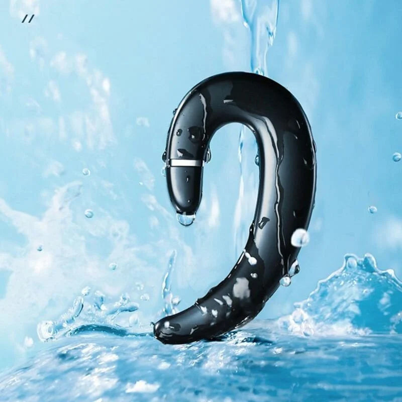 Trådlösa Bone Conduction Bluetooth-hörlurar med ergonomisk design, kristallklart ljud och öppen öronkomfort klara för musik o