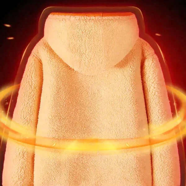 Unisex 360 - Degree Ultra - Warm Fleecejacka – Perfekt för Vinterkyla - Glowseva