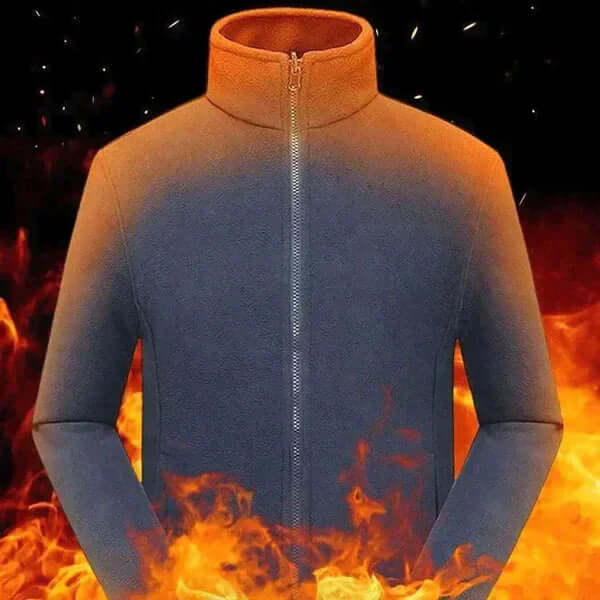 Unisex 360 - Degree Ultra - Warm Fleecejacka – Perfekt för Vinterkyla - Glowseva