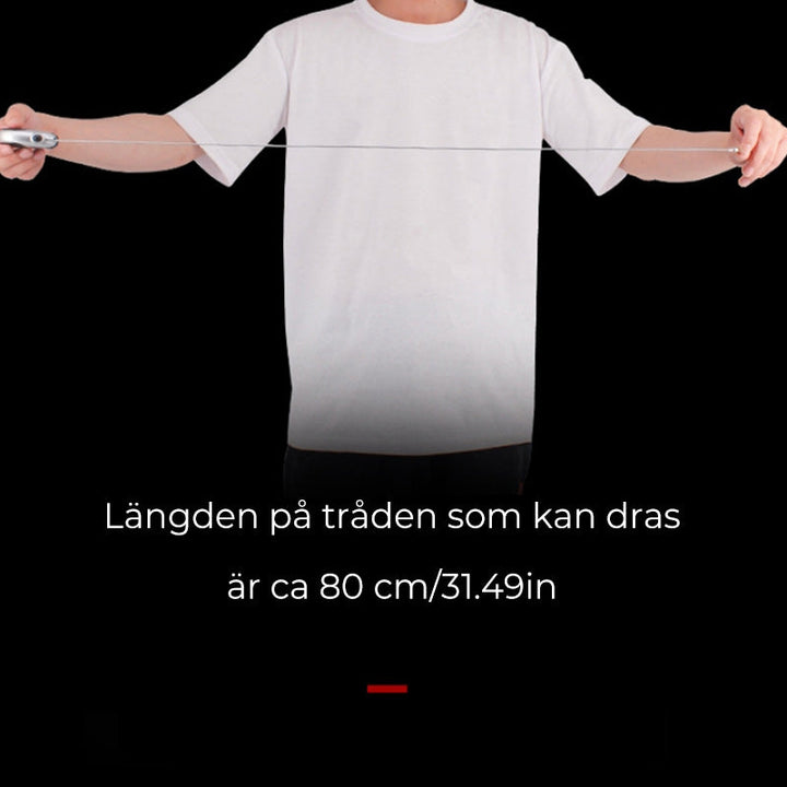 "Unisex anti-stöld teleskopiskt lås i silver, kompakt och robust för att säkra cyklar, bagage och dörrar."