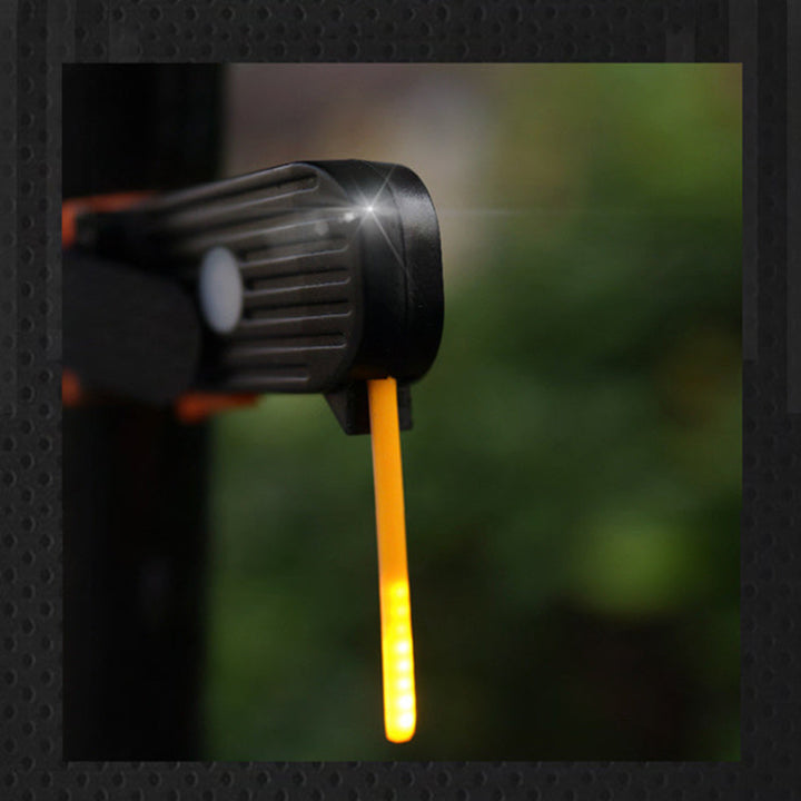 "Unisex LED-baklykta för cykel, elegant design, hög synlighet, flera färger, lång batteritid, perfekt för dag och natt"