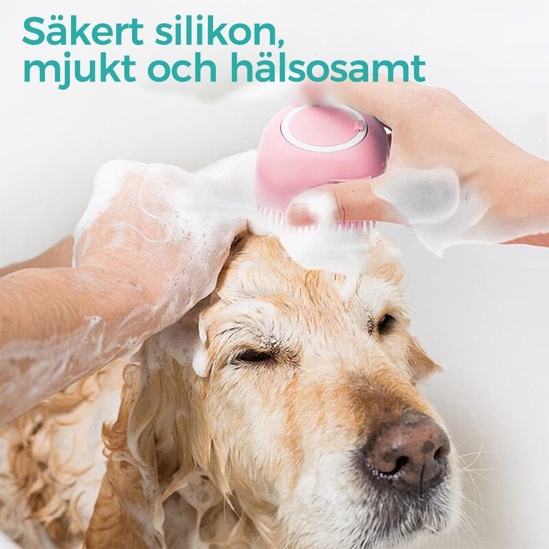 Unisex mjuk silikon badmassageborste i flera färger, ergonomisk design, perfekt för daglig vård och rengöring.