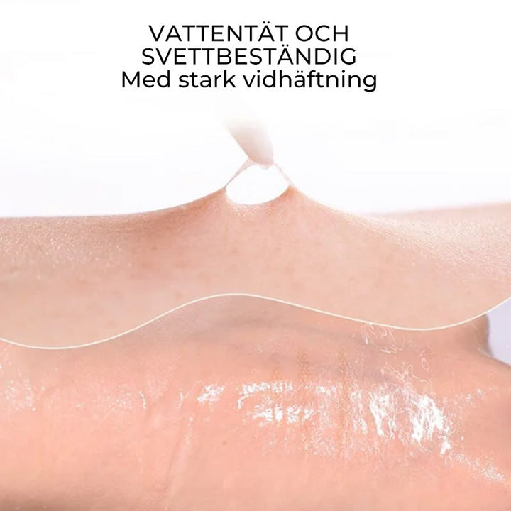 "Unisex osynlig dubbel ögonlockssticka, vattenaktiverad, skapar en naturlig look och ungdomlig utstrålning på alla hudtoner."