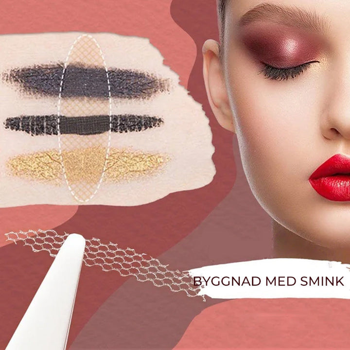 "Unisex osynlig dubbel ögonlockssticka, vattenaktiverad, skapar en naturlig look och ungdomlig utstrålning på alla hudtoner."