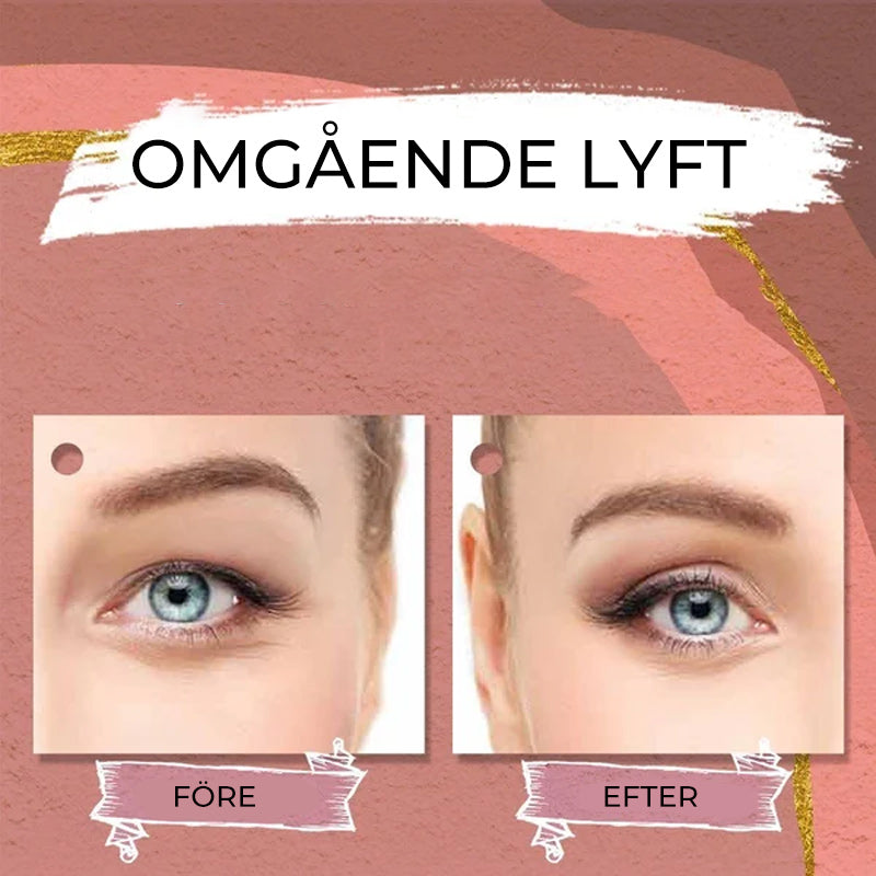 "Unisex osynlig dubbel ögonlockssticka, vattenaktiverad, skapar en naturlig look och ungdomlig utstrålning på alla hudtoner."