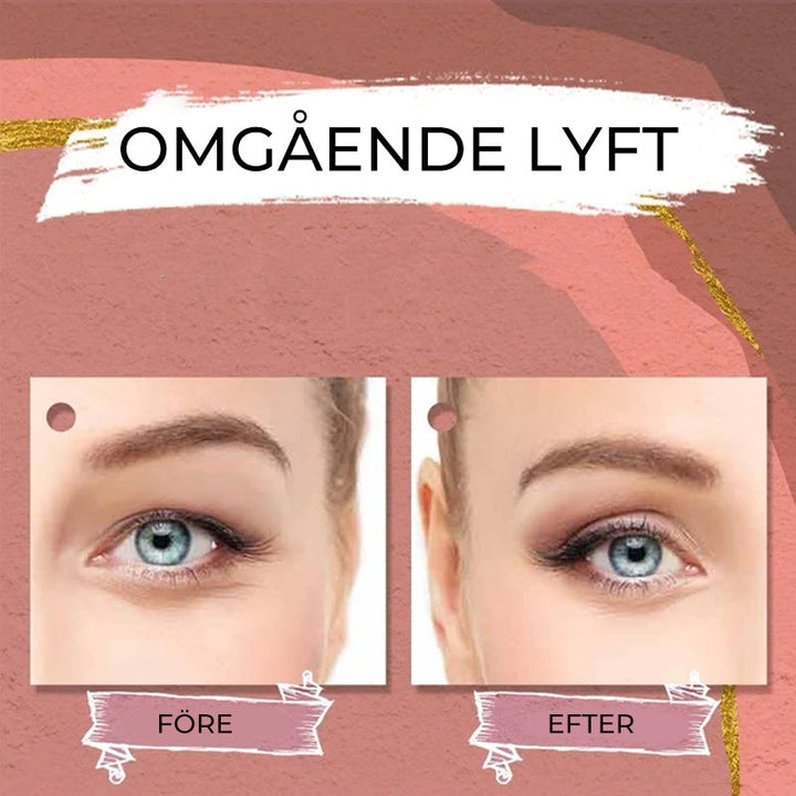 "Unisex osynlig dubbel ögonlockssticka, vattenaktiverad, skapar en naturlig look och ungdomlig utstrålning på alla hudtoner."