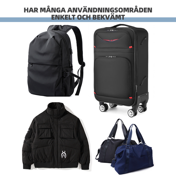 "Universell metall dragkedja i svart, silver, guld och koppar, perfekt för kläder och tillbehör, enkel att installera."