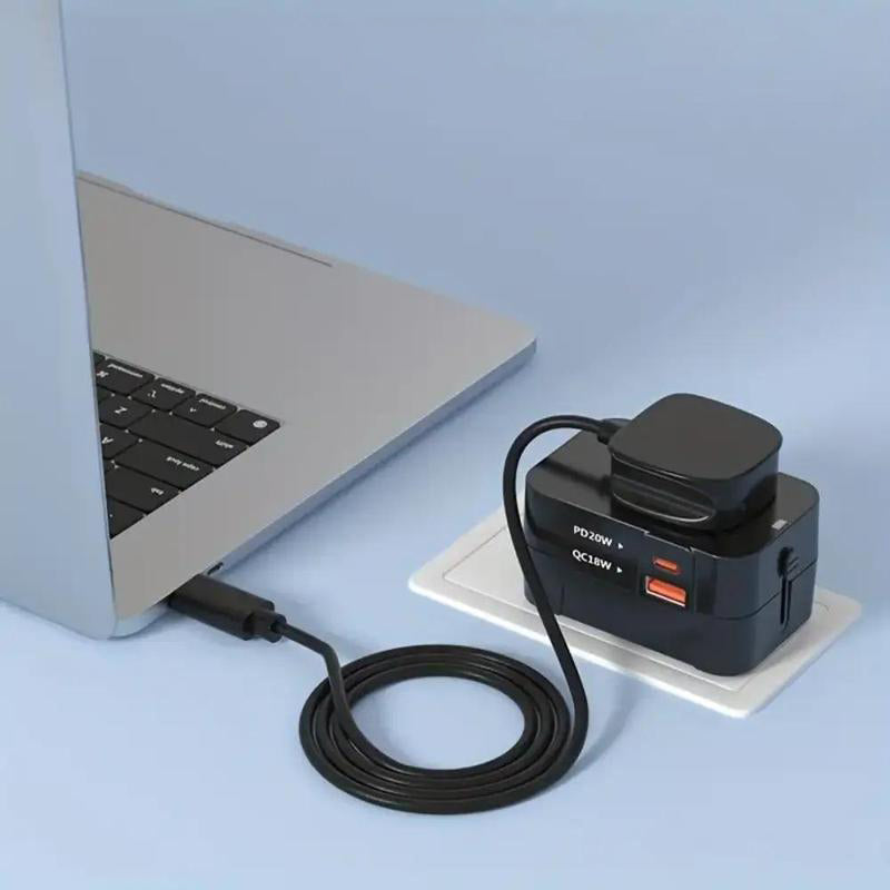 "Universell reseadapter med dubbla USB-portar i flera färger, kompakt design för resa, ladda enheter var som helst."