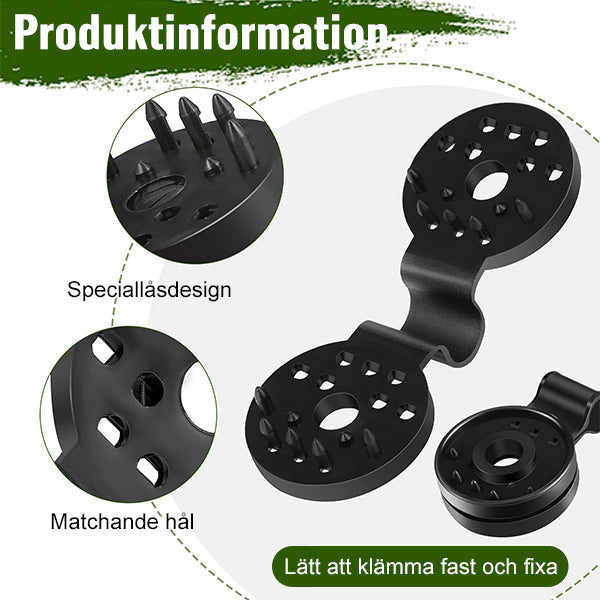 "Universella plast clips för trädgård, säker fästning av solskyddsnät. Högkvalitativ plast, enkel installation."