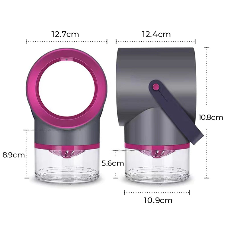 USB mygglampa, kompakt design, LED UV-ljus, inomhusbruk & camping. Tyst drift, effektiv myggkontroll med USB-kabel.