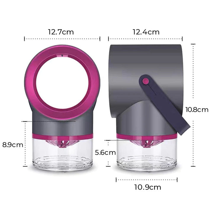 USB mygglampa, kompakt design, LED UV-ljus, inomhusbruk & camping. Tyst drift, effektiv myggkontroll med USB-kabel.