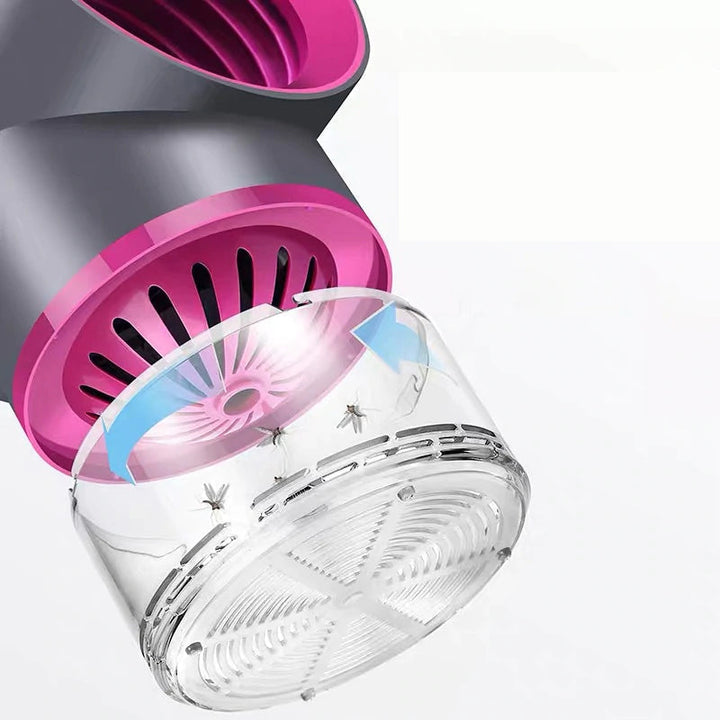 USB mygglampa, kompakt design, LED UV-ljus, inomhusbruk & camping. Tyst drift, effektiv myggkontroll med USB-kabel.