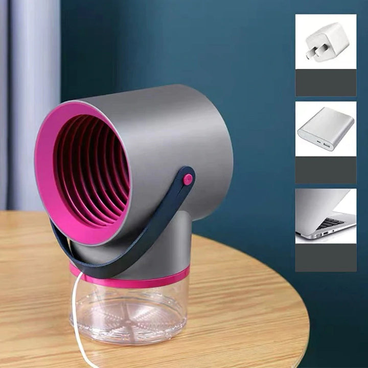 USB mygglampa, kompakt design, LED UV-ljus, inomhusbruk & camping. Tyst drift, effektiv myggkontroll med USB-kabel.