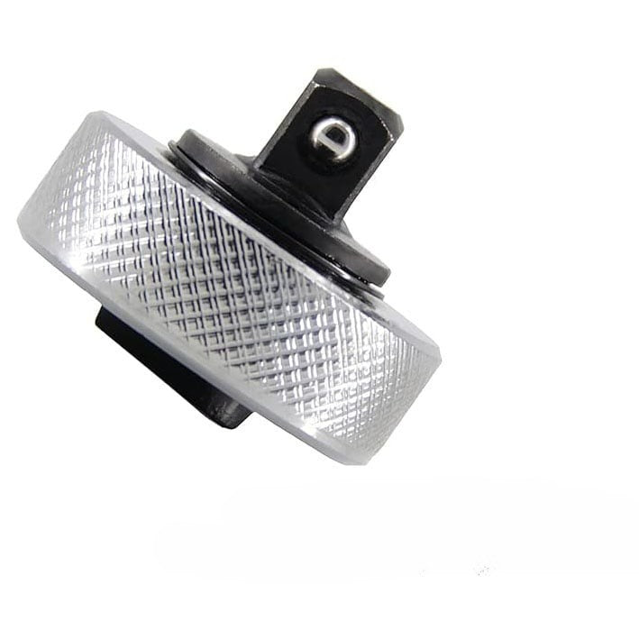 "Vändbar metallspärrnyckelset i stål med kromad yta, kompakta storlekar för trånga utrymmen, halkfritt räfflat grepp"