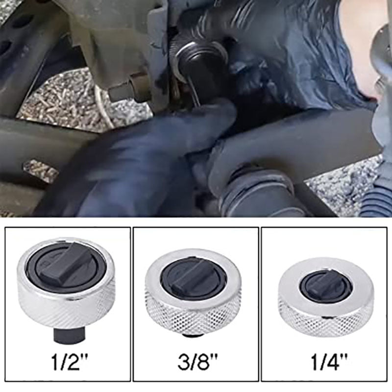 "Vändbar metallspärrnyckelset i stål med kromad yta, kompakta storlekar för trånga utrymmen, halkfritt räfflat grepp"