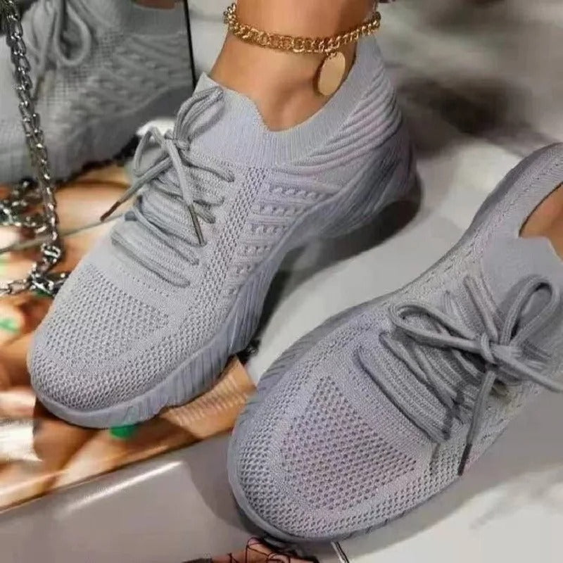 Damskor: Bekväma och Andningsbara Casual Sneakers