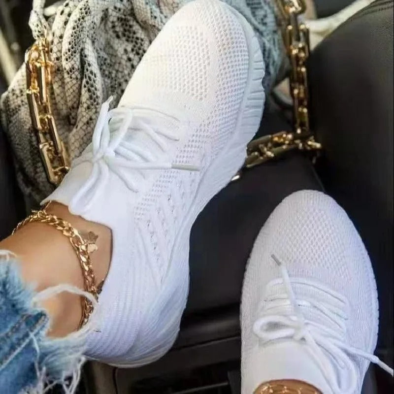 Damskor: Bekväma och Andningsbara Casual Sneakers