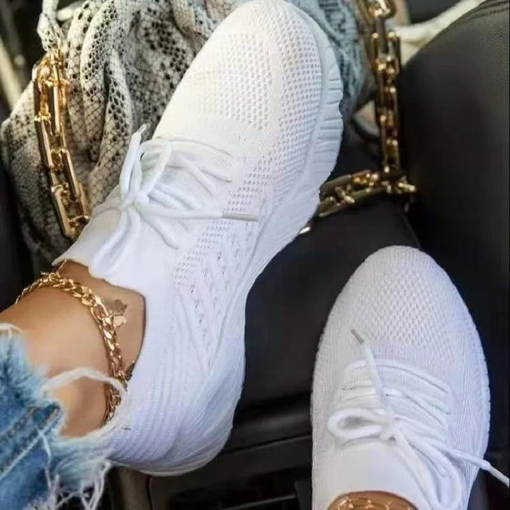 Damskor: Bekväma och Andningsbara Casual Sneakers
