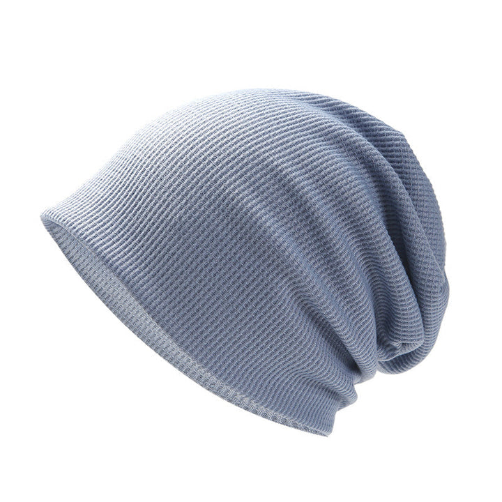 "Varm unisex höstvintermössa i mjuk, vindtät fleece, kupoltopp, brättefri, flerfärgad; perfekt för höst och vinter."