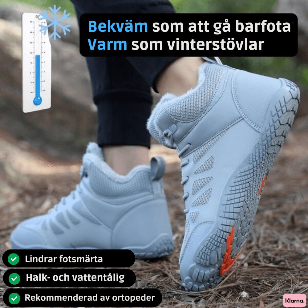 Varma och Vattenavvisande Barfotaskor - Glowseva