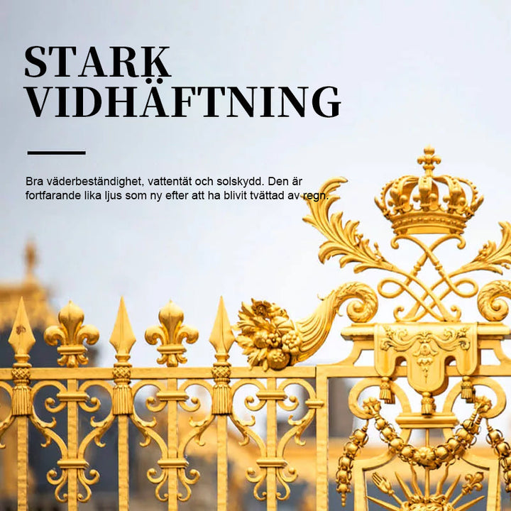 "Vattenbaserad bronsfärg, 100 ml flaska, metallisk nyans för konst och hantverk, säker och giftfri för flera ytor."