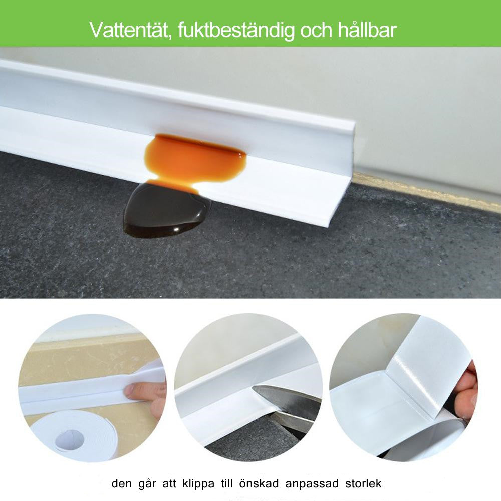 "Vattentät självhäftande remsa för kök och badrum skapar snygg tätning med olika färger, enkel installation med PVC-material.