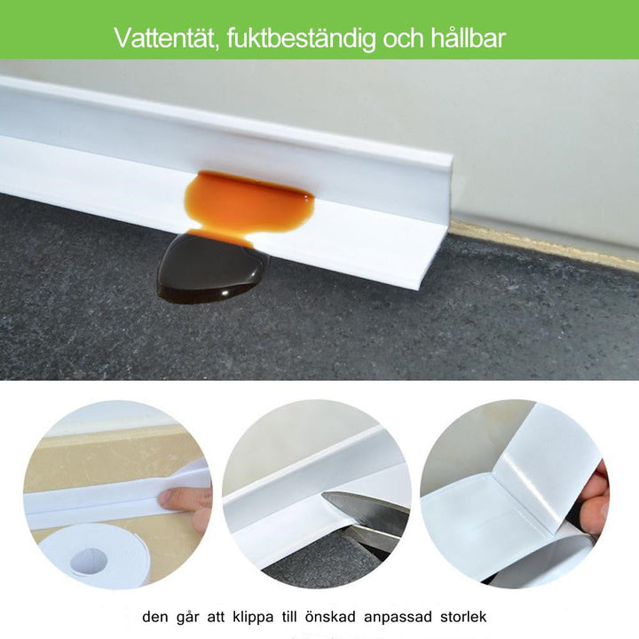 "Vattentät självhäftande remsa för kök och badrum skapar snygg tätning med olika färger, enkel installation med PVC-material.