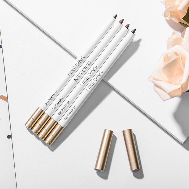 "Vattentät snabbtorkande eyeliner i elegant svart, tunn spets, lätt att använda för precis applicering."