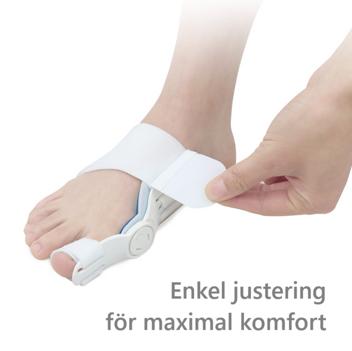 "Visuellt Elegant Stortåkorrigerare för Hallux Valgus, Roterande Stöd, Smidig Design, Upprätthåller Stortåns Naturliga Linje"