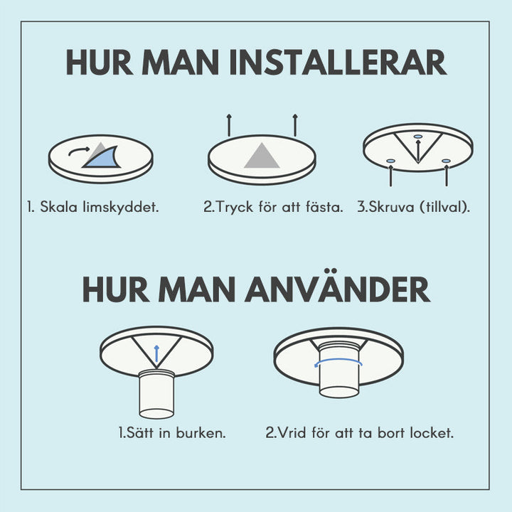 "Vit burköppnare av metall/ABS som öppnar burkar och flaskor av alla storlekar, diskret design för köksinstallation."