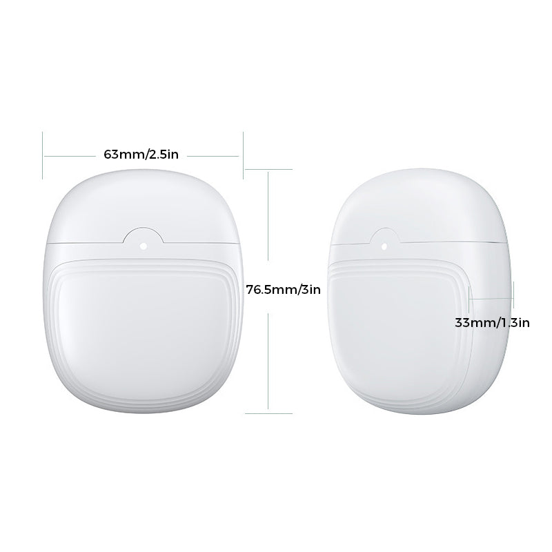 "Vit och grön elektrisk nagelklippare, smart design med ergonomisk grepp och inbyggd nagelspånssamlare."